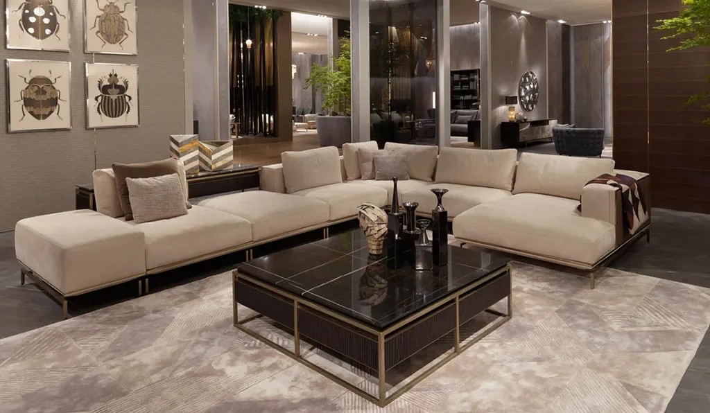 Visionnaire Backstage living-room composition
