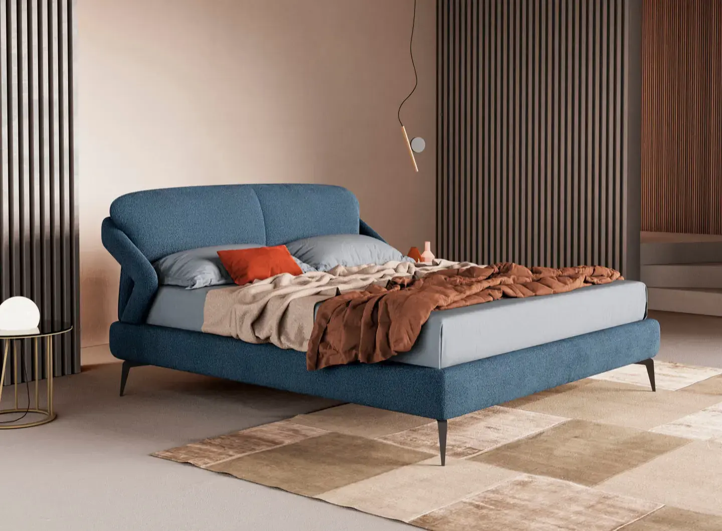 Novaluna Artemis upholstered bed